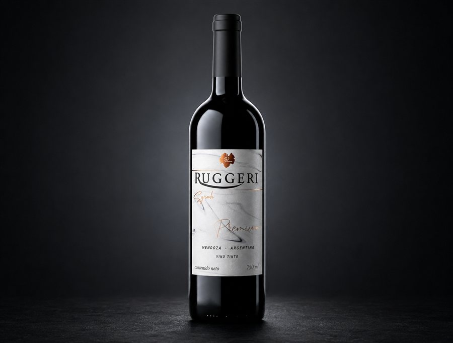 Botella Ruggeri Premium Syrah