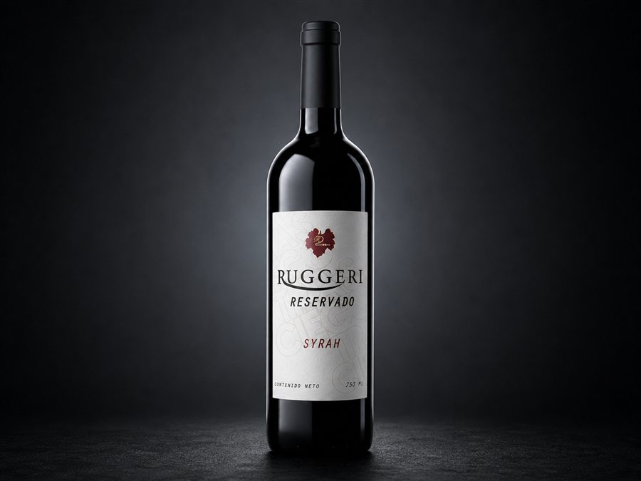 Botella Ruggeri Reservado Syrah